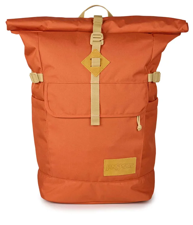 jansport-hatchet-rolltop-rucksack-dune-rot-mit-laptopfach image 1