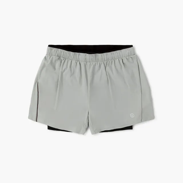 Ciele W DLYShort 4 Laufshorts Airy Grey mit Innenslip
