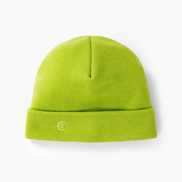 ciele-crwbeanie-m-tze-lime-green-o-s-merinowolle image 1
