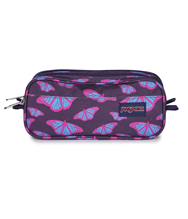 jansport-large-accessory-pouch-zubeh-rtasche-flutter-by-purple-reissverschluss image 1