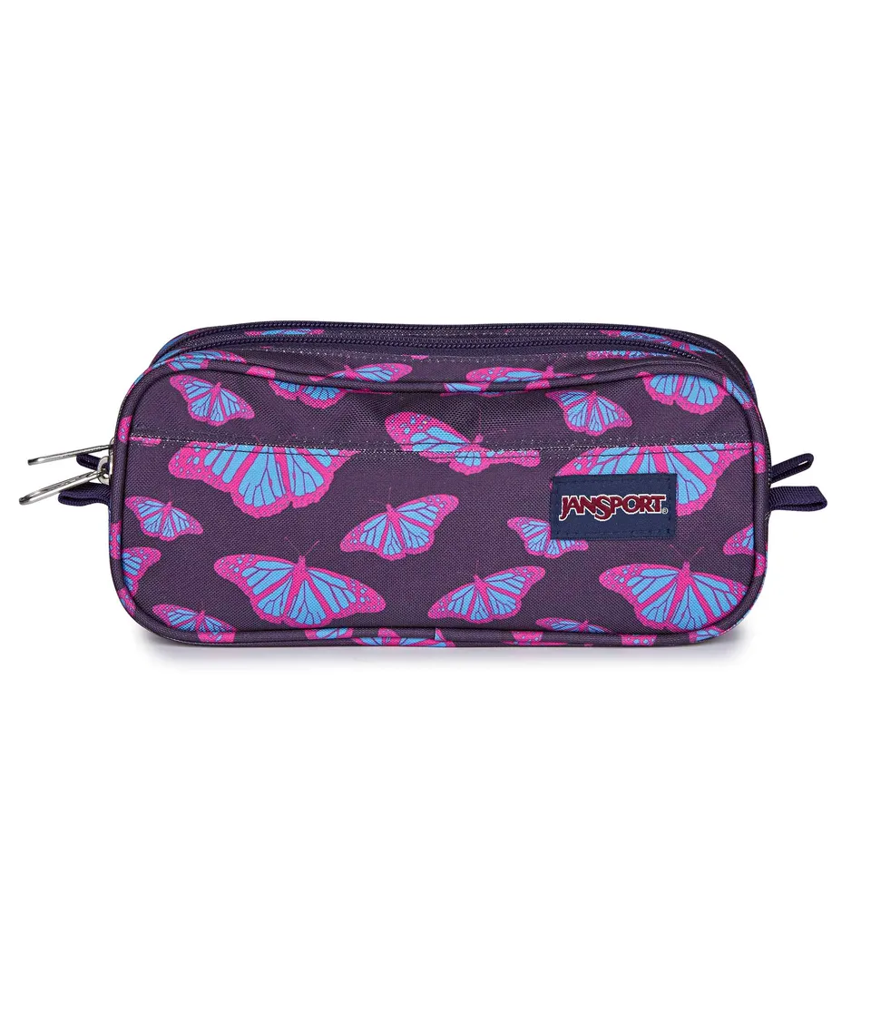 jansport-large-accessory-pouch-zubeh-rtasche-flutter-by-purple-reissverschluss image 1