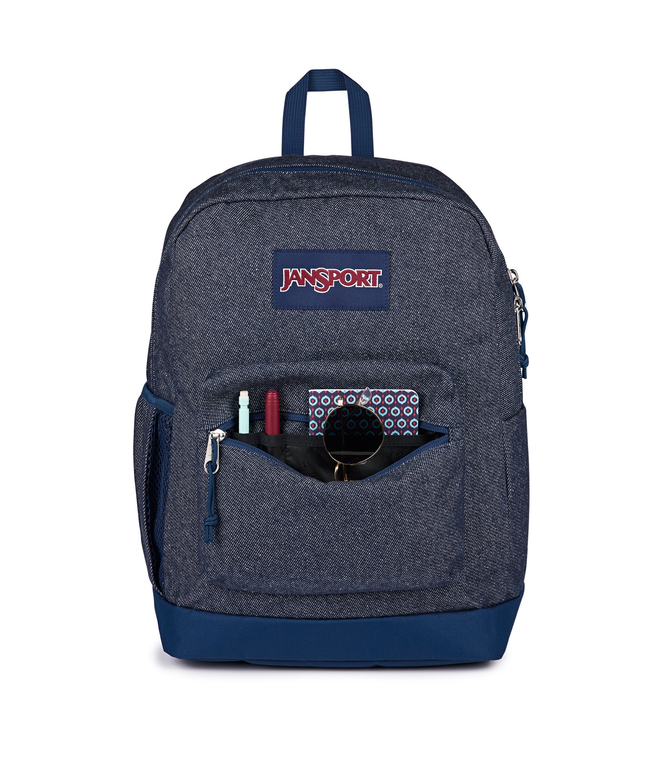 jansport-cross-town-plus-remix-rucksack-indigo-denim image 6